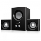 BOXE 2.1 GENIUS 'SW-2.1 375', RMS: 1Wx2 + 6Wx1, black '31731066100' (include timbru verde 1 leu)