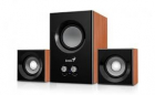 BOXE 2.1 GENIUS 'SW-2.1 375', RMS: 3Wx2 + 6Wx1, wood '31731066103' (include timbru verde 1 leu)