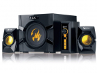 BOXE 2.1 GENIUS .'SW-G2.1 3000', RMS: 15Wx2 + 40Wx1, yellow &amp; black, control box '31731016100' (include timbru verde 1 leu)