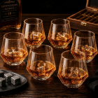 Set 6 Pahare whiskey design Diamant