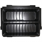 Insertie P-83680 cu 2 Compartimente pentru Cutia Makpac Negru