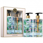 Set cadou Vivian Gray Wild Orhid Lotiune Hidratanta de Maini 350 ml + Sapun lichid, 350 ml