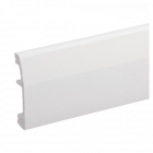 Plinta pardoseala Elegance, polimer dur, alb, 2440 x 14 x 69 mm