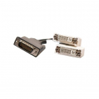 Cablu video; DMS 59 la 2 x DVI F; 0.1m