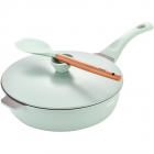 Set Tigaie ZG-ACS 07 Multifunctionala Aluminiu 4 Piese 28x8Cm Verde