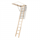 Scara modulara termoizolata, retractabila, lemn, 70 x 120 x 280 cm