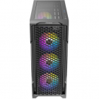 Carcasa AX90 TG ARGB USB3.0 Midi ATX Negru