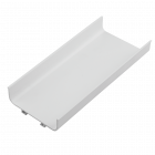 Profil aluminiu LB (tip Gola) - C, aluminiu, alb mat, 2.75 m