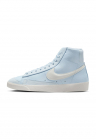 Pantofi sport mid-high din piele ecologica Blazer - Alb/Albastru glaciar