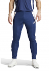 Pantaloni slim fit pentru fotbal Tiro24 - Albastru indigo