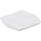 Set Lavete de Rezerva pentru Aparatul de Curatat cu Aburi AD 7038 5 Bucati Alb