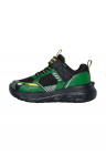 Pantofi sport cu velcro si model - Verde/Negru