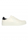 Pantofi sport de piele ecologica - Alb murdar