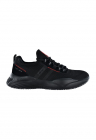 Pantofi sport slip-on de plasa - Negru