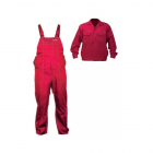 Costum salopeta combinat / rosu - 2xl/h-188