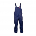Pantalon lucru cu pieptar / albastru - m/h-170