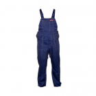 Pantalon lucru cu pieptar / albastru - xl/h-176