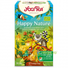 Ceai Happy Nature cu Mango, Mandarine si Vanilie Ecologic/Bio 17dz