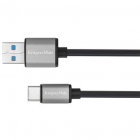 Cablu de date USB 3.0 - USB-C 1m Black