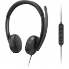 Casti Cu Fir 4XD1R88995 VoIP Headset 5000 Teams Conector USB Negru