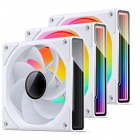 Ventilator ZK-120WR Reverse PWM A-RGB 120mm Alb