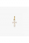 Pandantiv din aur Pearl Cross - Perle de Cultura