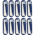 Braun iO Ultimate Clean 10-pack, white brush heads, superior plaque removal