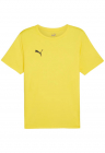 Tricou barbatesc  teamRISE - galben - material usor - croiala regulata