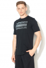 Tricou cu logo Team Issue - Negru/Gri cenusiu