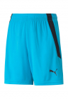 Pantaloni scurti cu talie ajustabila - pentru fotbal teamLIGA - Albastru aquamarin