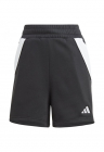 Pantaloni scurti -  croiala lejera - negru - poliester