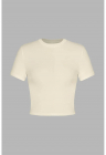Tricou dama -  poliester/viscoza/elastan - bej