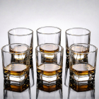 Set 6 Pahare whiskey Small Square