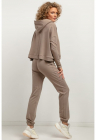 Pantaloni de antrenament cappuccino - Maro