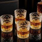 Set 4 Pahare whiskey Royal – Mindblower.ro