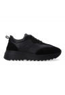 Pantofi sport din piele si piele intoarsa