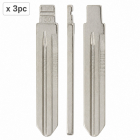 Set 3 lame cheie auto 50# HYN14/HY16 pentru Hyundai si Kia