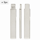 Set 3 lame cheie auto 67# HU92 pentru BMW, MINI si Land Rover