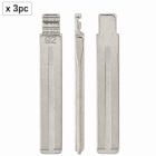 Set 3 lame cheie auto 92# HY22 pentru Hyundai si Kia