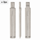 Set 3 lame cheie auto 108# HY22 pentru Hyundai Verna