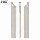 Set 3 lame cheie auto 113# TOY48 pentru Toyota