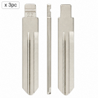 Set 3 lame cheie auto 22# NSN14 pentru Nissan, Renault, Subaru si Infiniti
