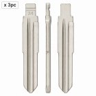 Set 3 lame cheie auto 34# HYN10 pentru Hyundai si Kia