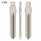 Set 3 lame cheie auto 87# B111 pentru Buick, Chevrolet, GMC si Opel