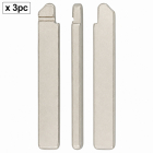 Set 3 lame cheie auto 124# TOY51 pentru Toyota Corolla dupa 2015