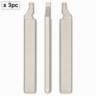 Set 3 lame cheie auto 126# HU100 pentru Chevrolet, Buick, GMC si Opel