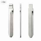 Set 3 lame cheie auto 177# TOY47 pentru Toyota, compatibile KD VVDI JMD – Techstar.ro