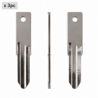 Set 3 lame cheie auto HU136 pentru Renault, Dacia, Peugeot si Citroen – Techstar.ro