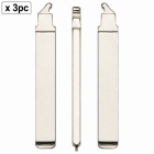 Set 3 lame cheie auto 148# pentru Peugeot si Toyota, lama inlocuire tip replacement – Techstar.ro