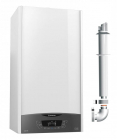 Centrala termica in condensare Ariston CLAS ONE+ WIFI 24 KW pentru incalzire si preparare ACM kit evacuare si extragarantie incluse – Fornello.ro